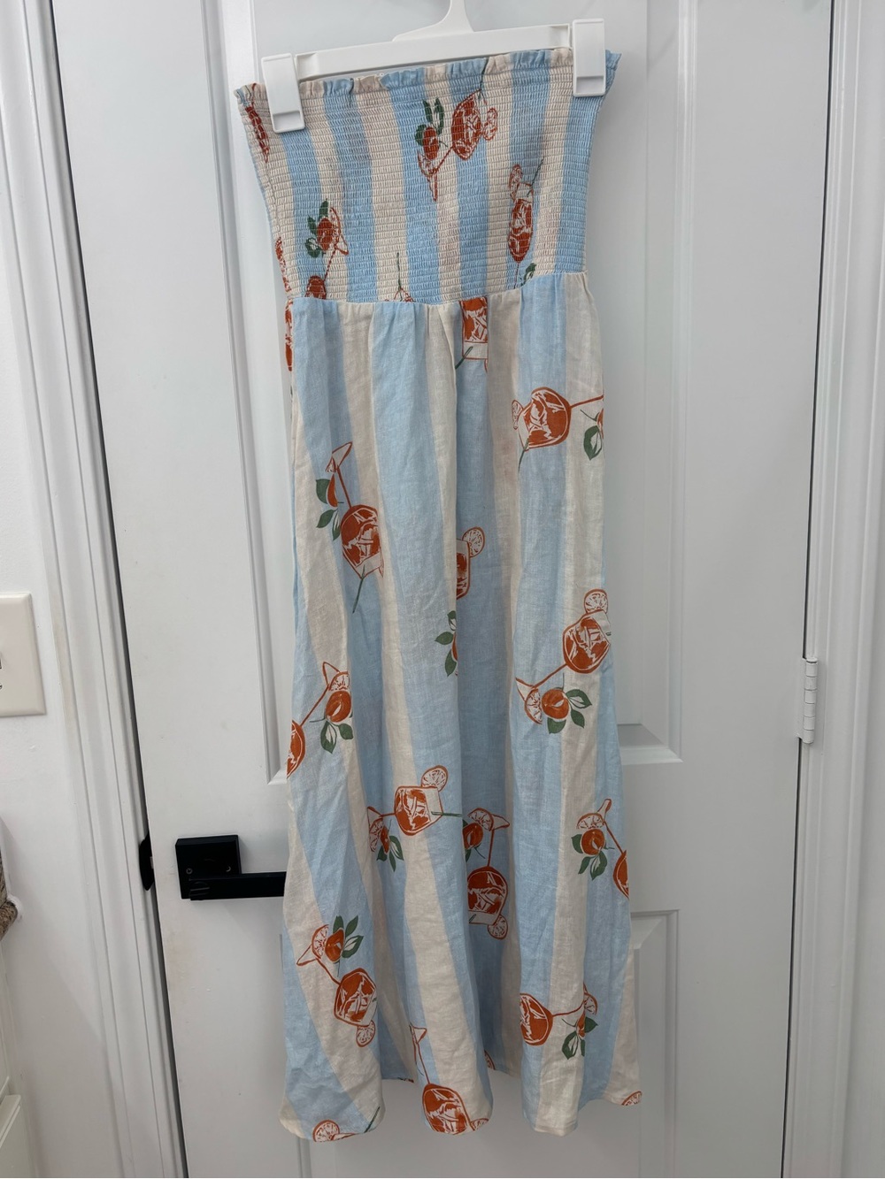 C & C California strapless maxi dress